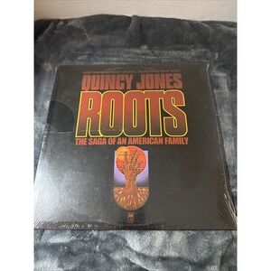 QUINCY JONES Roots Soundtrack (Original Shrinkwrap) - 12" Vinyl Record LP - New